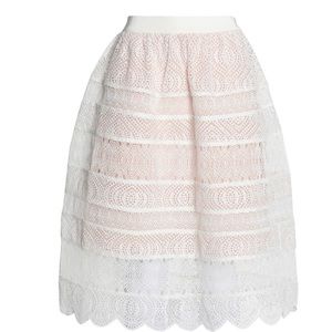 ZIMMERMANN LACE SKIRT SIZE AU 0